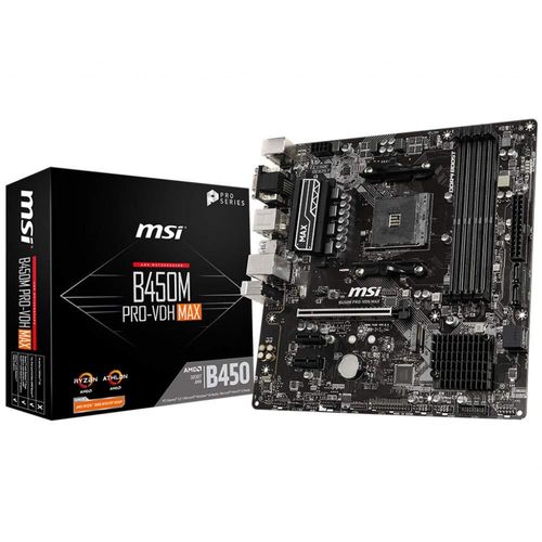 avis msi b450m pro vdh max