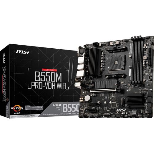 avis msi b550m pro vdh wifi